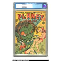 Planet Comics #11 (Fiction House, 1941) CGC VF/NM 9.0 Cream to off-white pages. Gerber gives preemin