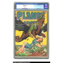 Planet Comics #29 (Fiction House, 1944) CGC NM- 9.2 Off-white pages. Out of the skies swoop the Drag