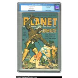 Planet Comics #30 Crowley pedigree (Fiction House, 1944) CGC NM 9.4 Off-white to white pages. As gre