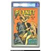 Image 1 : Planet Comics #40 Rockford pedigree (Fiction House, 1946) CGC VF+ 8.5 Off-white pages. This good-loo