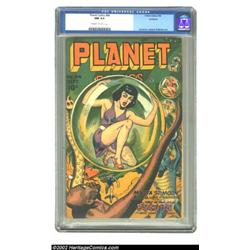 Planet Comics #44 Rockford pedigree (Fiction House, 1946) CGC NM 9.4 Cream to off-white pages. All y