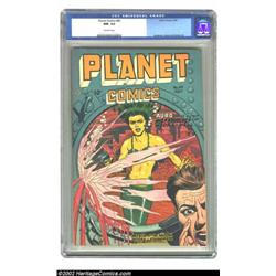 Planet Comics #49 (Fiction House, 1947) CGC NM- 9.2 Off-white pages. One look at this Joe Doolin cov