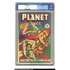 Image 1 : Planet Comics #58 Rockford pedigree (Fiction House, 1949) CGC VF- 7.5 Cream to off-white pages. A mi