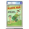 Image 1 : Plastic Man #9 Mile High pedigree (Quality, 1947) CGC NM+ 9.6 Off-white pages. Plastic Man oozes out