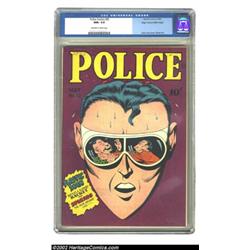 Police Comics #30 Mile High pedigree (Quality, 1944) CGC NM+ 9.6 Off-white to white pages. This book