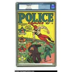 Shield-Wizard Comics #6 (MLJ, 1941) CGC VF/NM 9.0 White pages. This excellent copy is flat and clean