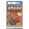 Image 1 : Smash Comics #9 Mile High pedigree (Quality, 1940) CGC NM 9.4 White pages. Black X, introduced by Wi
