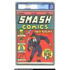 Image 1 : Smash Comics #32 Rockford pedigree (Quality, 1942) CGC NM- 9.2 Off-white to white pages. This gorgeo