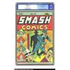 Image 1 : Smash Comics #33 Mile High pedigree (Quality, 1942) CGC NM 9.4 Off-white to white pages. This cover.