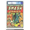 Image 1 : Smash Comics #33 Rockford pedigree (Quality, 1942) CGC VF 8.0 Off-white pages. Paul Gustavson, Rudy.