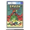 Image 1 : Smash Comics #40 (Quality, 1943) CGC NM- 9.2 Off-white pages. This Reed Crandall cover has a classic