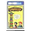 Image 1 : Sparkler Comics #55 Mile High pedigree (United Features Syndicate, 1946) CGC NM+ 9.6 Off-white to wh