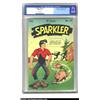 Image 1 : Sparkler Comics #57 Mile High pedigree (United Features Syndicate, 1946) CGC NM+ 9.6 White pages. Al