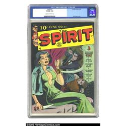 The Spirit #21 (Quality, 1950) CGC VF/NM 9.0 Cream to off-white pages. If you haven't thought of Wil