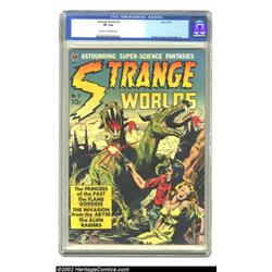 Strange Worlds #3 (Avon, 1951) CGC VF 8.0 Cream to off-white pages. If you are looking for a Golden.