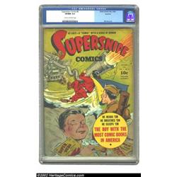 Supersnipe Comics #6 Rockford pedigree (Street & Smith, 1942) CGC VF/NM 9.0 Cream to off-white pages