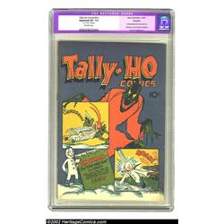 Tally-Ho Comics #nn (Baily Publication, 1944) CGC Apparent VF- 7.5 Off-white pages. What we have her