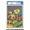 Image 1 : Tarzan #1 (Dell, 1948) CGC VF/NM 9.0 Off-white to white pages. Jesse Marsh illustrated this wonderfu