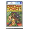 Image 1 : Thrilling Comics #1 Rockford pedigree (Better Publications, 1940) CGC VG/FN 5.0 Cream to off-white p