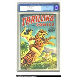 Thrilling Comics #62 Rockford pedigree (Better Publications, 1947) CGC NM 9.4 Cream to off-white pag
