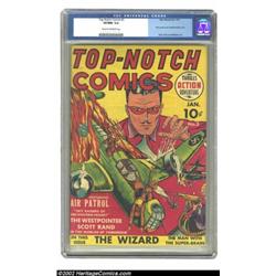 Top-Notch Comics #2 (MLJ, 1940) CGC VF/NM 9.0 Cream to off-white pages. One of the earliest offering