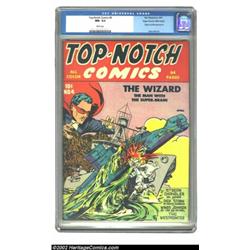 Top-Notch Comics #4 Mile High pedigree (MLJ, 1940) CGC NM- 9.2 White pages. This fantastic copy, fro