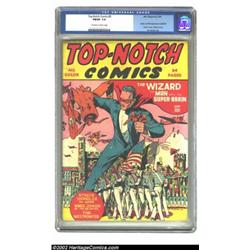 Top-Notch Comics #5 (MLJ, 1940) CGC FN/VF 7.0 Off-white to white pages. This book has a lot going fo