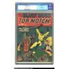 Image 1 : Top-Notch Comics #14 (MLJ, 1941) CGC VF- 7.5 Cream to off-white pages. Here is a very striking bonda