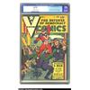 Image 1 : V-Comics #1 (Fox Features Syndicate, 1942) CGC FN+ 6.5 Off-white to white pages. Here is a very patr