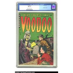 Voodoo #1 (Farrell, 1952) CGC FN+ 6.5 Cream to off-white pages. Pre-Code horror titles aren't the ea