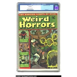 Weird Horrors #2 (St. John, 1952) CGC VF 8.0 Off-white to white pages. St. John made great use of gh