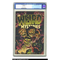 Weird Mysteries #2 (Gillmor, 1952) CGC VG 4.0 Cream to off-white pages. Bernard Baily proved with th