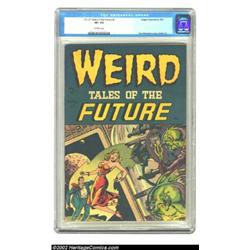 Weird Tales of the Future #1 (Aragon, 1952) CGC VF- 7.5 Off-white pages. Copies of pre-Code horror a