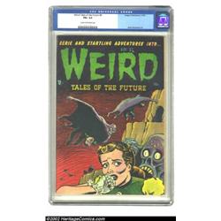 Weird Tales of the Future #4 (Aragon, 1952) CGC FN+ 6.5 Cream to off-white pages. The unmistakable s
