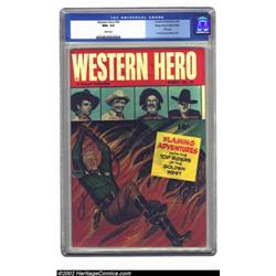 Western Hero #76 Mile High pedigree (Fawcett, 1949) CGC NM+ 9.6 White pages. This is the first issue