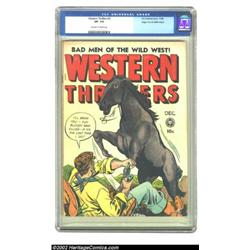 Western Thrillers #3 Mile High pedigree (Fox, 1948) CGC VF- 7.5 Off-white to white pages. Probably t