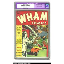 Wham Comics #2 (Centaur, 1940) CGC Apparent VF+ 8.5 Slight (P) Off-white to white pages. Really a te