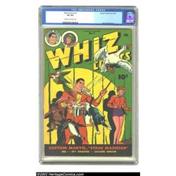 Whiz Comics #71 (Fawcett, 1946) CGC VF 8.0 Cream to off-white pages. These Golden Age Fawcetts conta