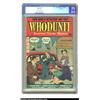 Image 1 : Whodunit #1 "D" Copy pedigree (D.S. Publishing, 1948) CGC VF+ 8.5 Cream to off-white pages. Crime co