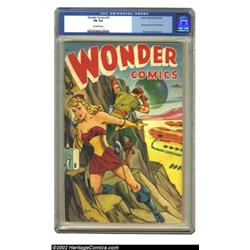 Wonder Comics #19 (Better Publications, 1948) CGC FN 6.0 Off-white pages. A fantastic copy from this