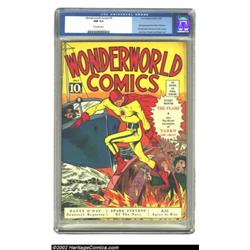 WonderWorld Comics #3 (Fox, 1939) CGC NM 9.4 Off-white pages. A true classic from the 1940s, featuri