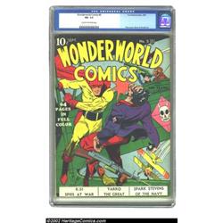 WonderWorld Comics #5 (Fox, 1939) CGC FN- 5.5 Cream to off-white pages. This cool book, which comes.