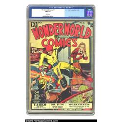 WonderWorld Comics #6 (Fox, 1939) CGC VG+ 4.5 White pages. If Lou Fine wasn't the most accomplished.