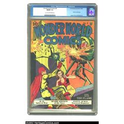 WonderWorld Comics #8 (Fox, 1939) CGC FN/VF 7.0 Light tan to off-white pages. This book is incredibl