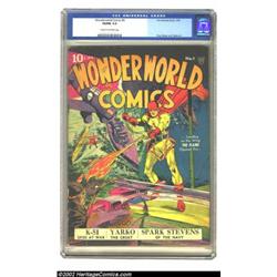 WonderWorld Comics #9 (Fox, 1940) CGC VG/FN 5.0 Cream to off-white pages. The great Lou Fine only dr