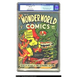 WonderWorld Comics #28 (Fox, 1941) CGC FN- 5.5 Cream to off-white pages. Pretty cool cover on this l
