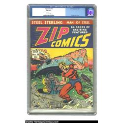 Zip Comics #6 (MLJ, 1940) CGC NM 9.4 Off-white pages. This is a pedigree-quality book, without the p