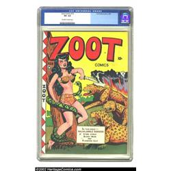 Zoot Comics #13 (Fox Features Syndicate, 1948) CGC VF+ 8.5 Off-white to white pages. Rulah, the Jung