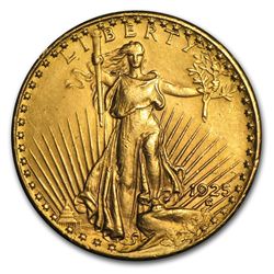 $20 Gold St Gaudens Double Eagle (Minted 1907-1933)