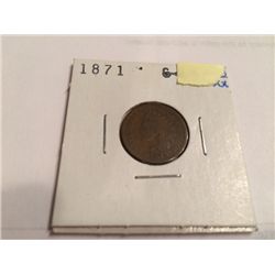 1871 INDIAN HEAD CENT